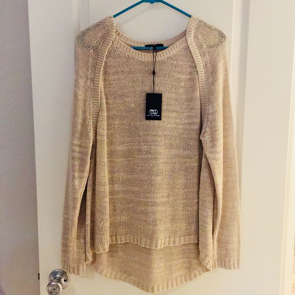NWT Tart Collections Oatmeal Sweater